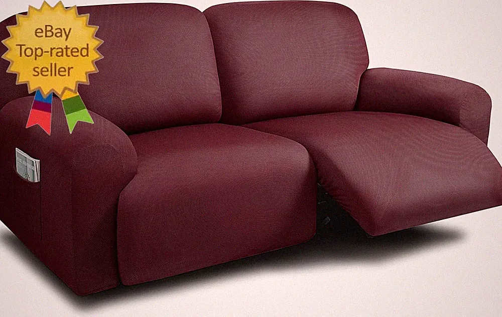 Extra Wide 75" - 100", Reclining 2 Seater Sofa, Extra Wide Reclining Love Seat