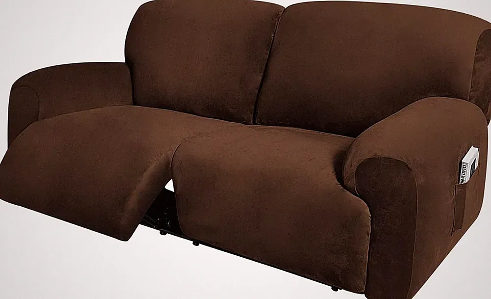Extra Wide 75" - 100", Reclining 2 Seater Sofa, Extra Wide Reclining Love Seat S
